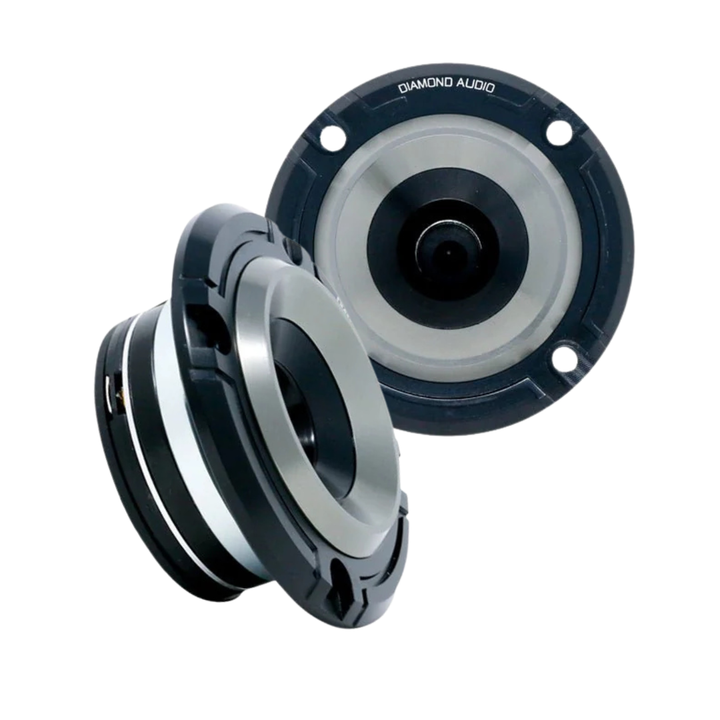 Diamond Audio M075T 3" Compression Bullet Tweeters - 50 Watts Rms 4-ohm
