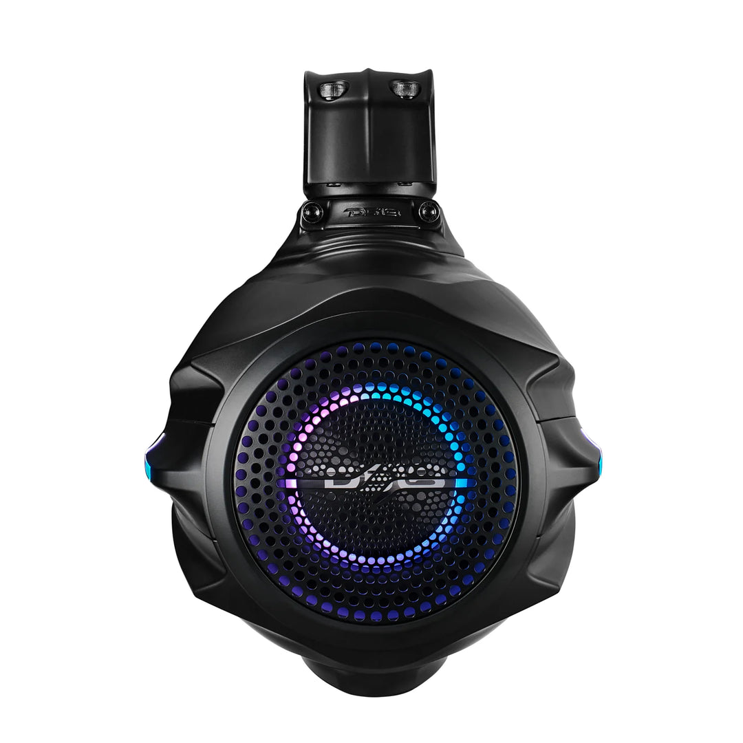 DS18 NVY-M8DTP 8" Tower Speaker Pods with LEDs - 200 Watts Rms 4-ohm