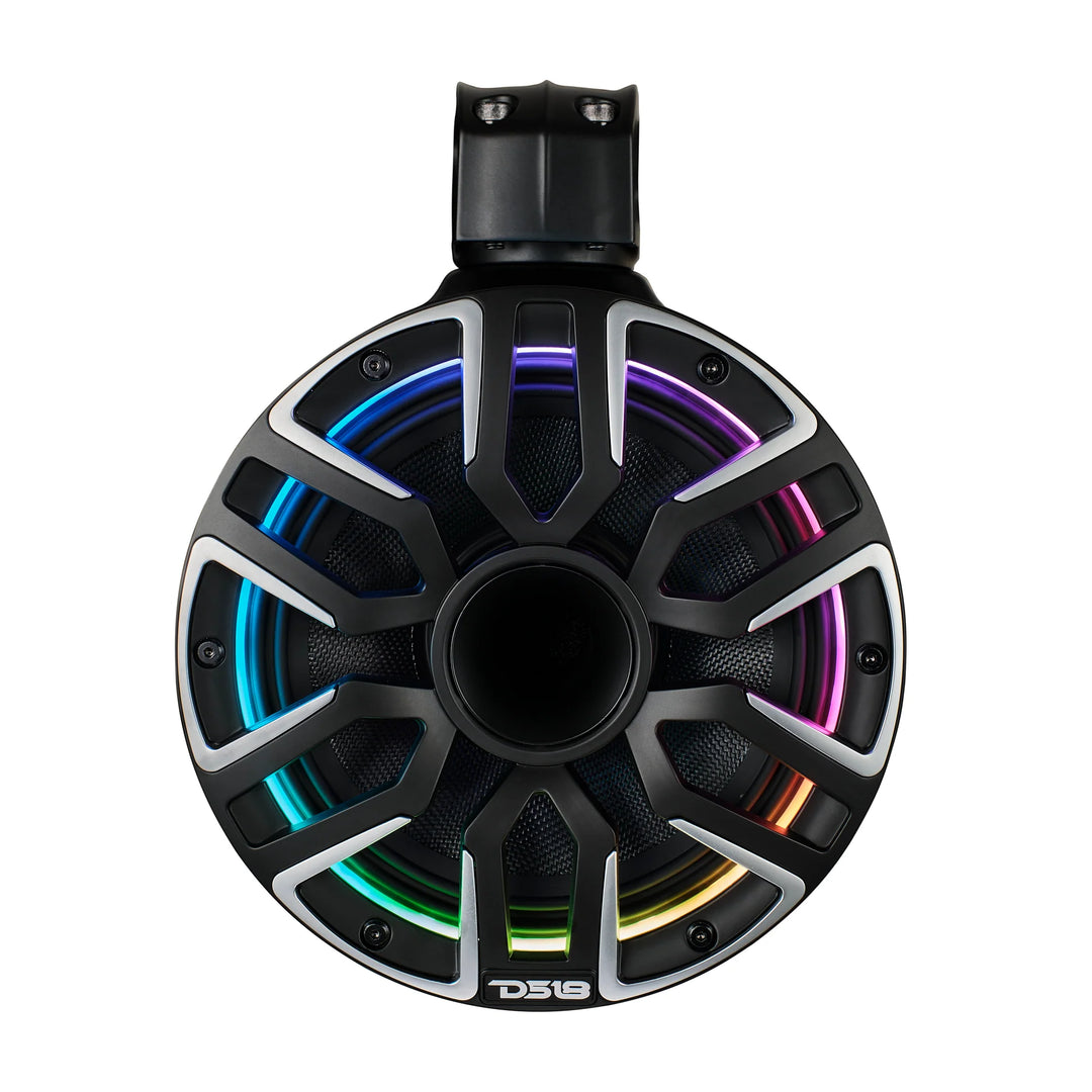 DS18 NVY-M8DTP 8" Tower Speaker Pods with LEDs - 200 Watts Rms 4-ohm