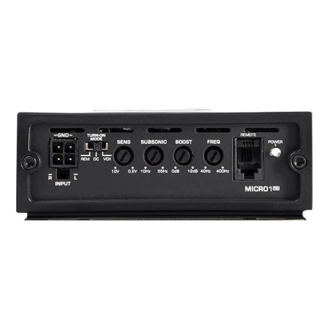 Diamond Audio MICRO1V2 Monoblock Subwoofer Amplifier - 500 Watts Rms @ 1-ohm