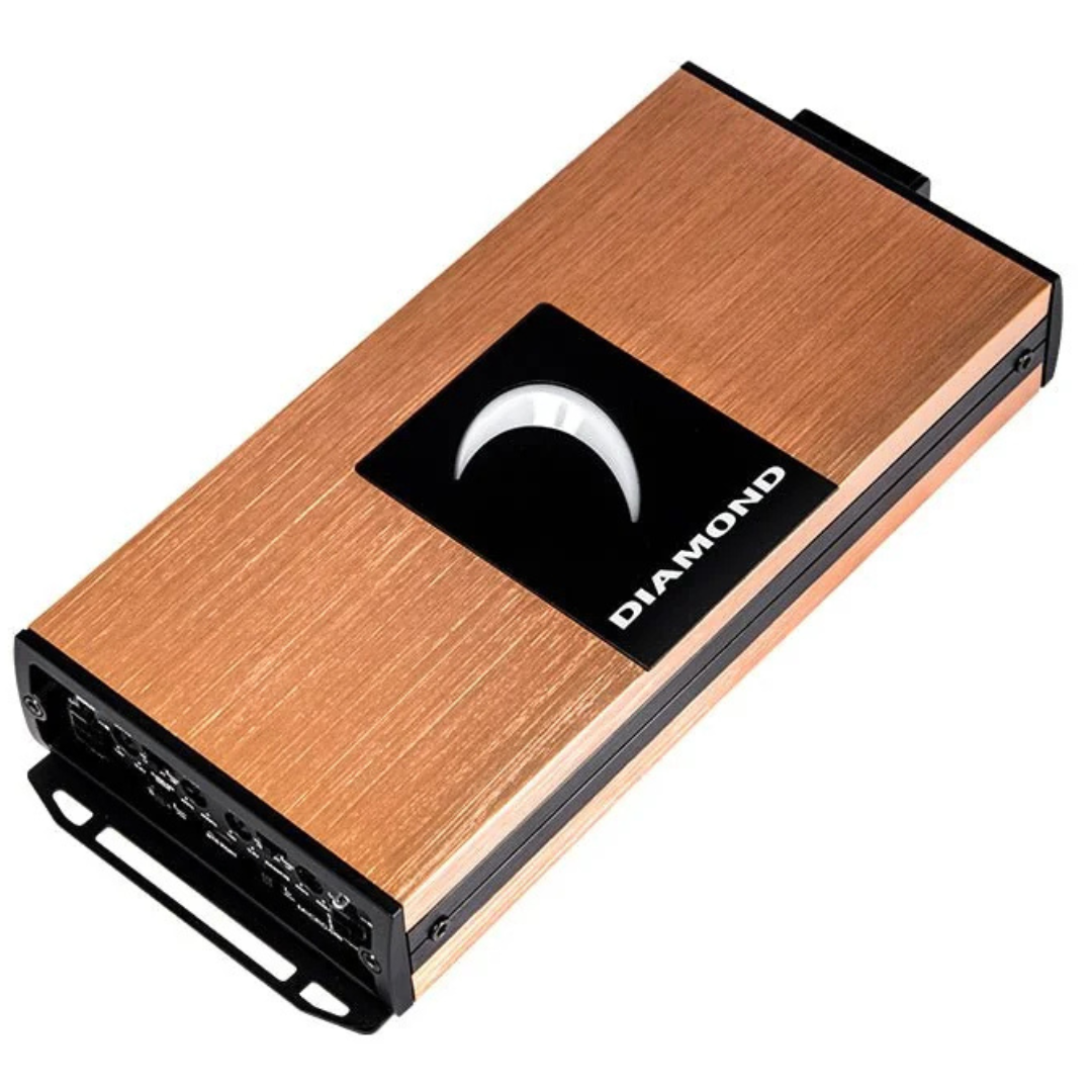 Diamond Audio MICRO4V2 4-Channel Full-Range Amplifier - 4 x 80 Watts Rms @ 4-ohm