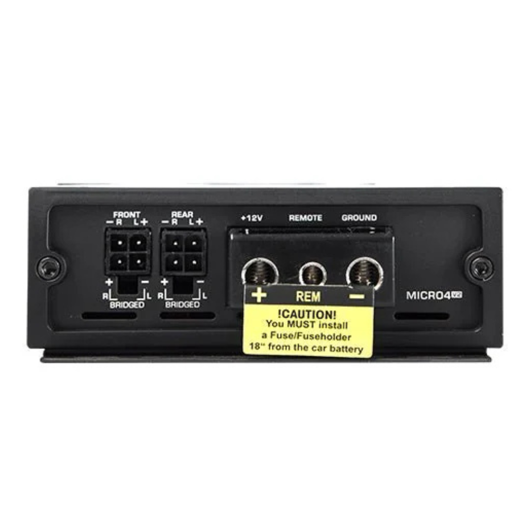 Diamond Audio MICRO4V2 4-Channel Full-Range Amplifier - 4 x 80 Watts Rms @ 4-ohm