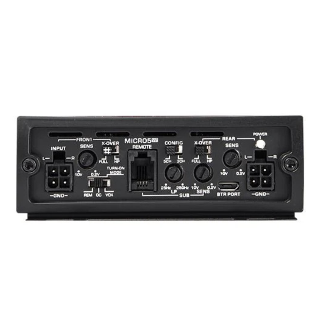 Diamond Audio MICRO5V2 5-Channel Full-Range Amplifier - 4 x 80 Watts Rms @ 4-ohm + 350 Watts @ 2-ohm