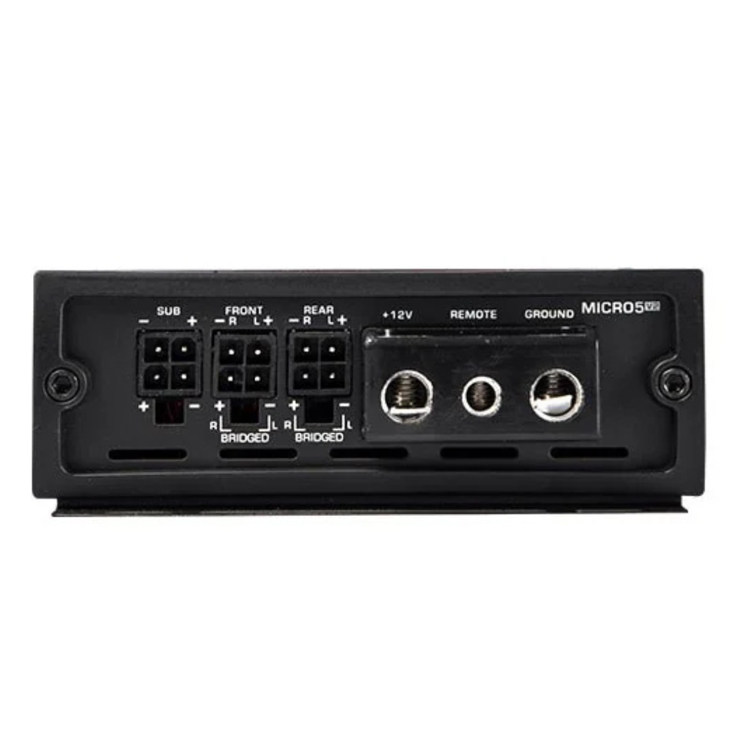 Diamond Audio MICRO5V2 5-Channel Full-Range Amplifier - 4 x 80 Watts Rms @ 4-ohm + 350 Watts @ 2-ohm