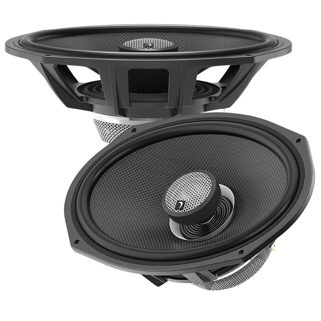 Diamond Audio HXM69F4BK 6x9" Neodymium Marine Coaxial Speakers - 150 Watts Rms 4-ohm