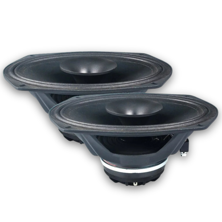 Diamond Audio MP69 6x9" Hybrid Coaxial Loudspeakers - 150 Watts Rms 4-ohm or 2-ohm