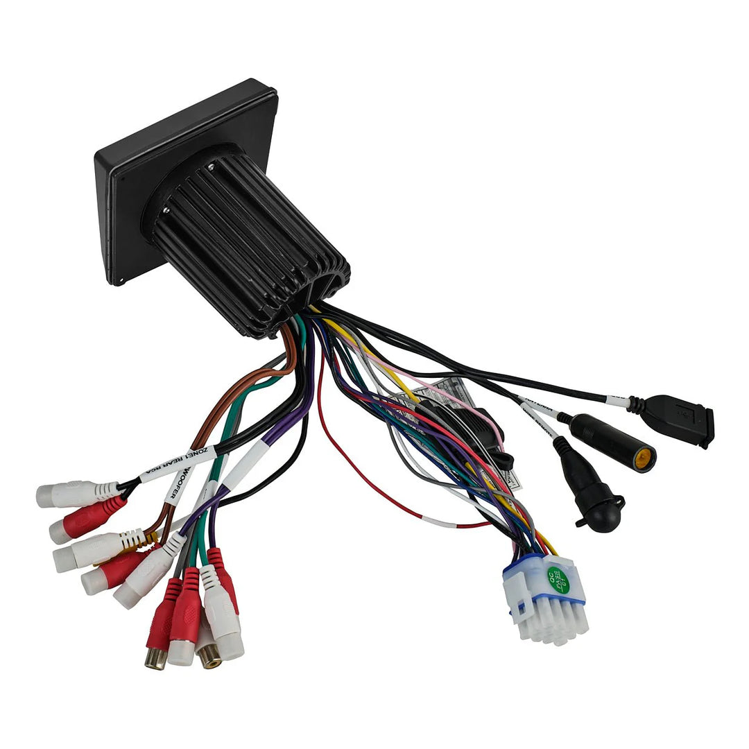 DS18 Upper Dash Kit with MRX150 Head Unit and Plug & Play Wire Harness - Fits 2017-up Can-Am Maverick X3