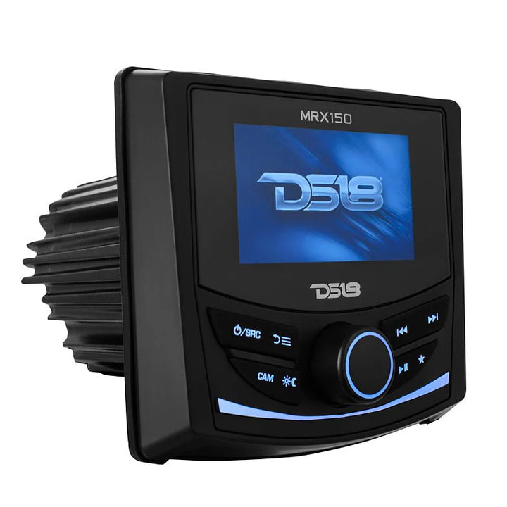 DS18 Upper Dash Kit with MRX150 Head Unit and Plug & Play Wire Harness - Fits 2017-up Can-Am Maverick X3
