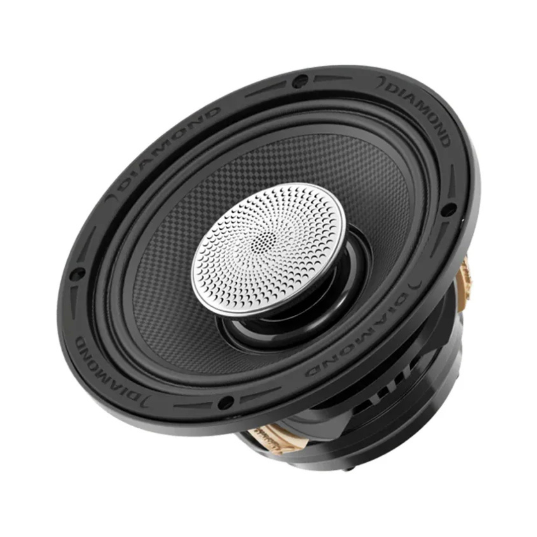 Diamond Audio MS652NEO4 6.5" Neodymium Hybrid Coaxial Speakers - 200 Watts Rms 4-ohm