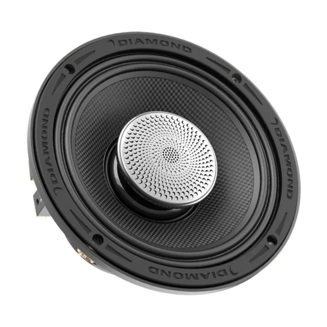 Diamond Audio MS652NEO4 6.5" Neodymium Hybrid Coaxial Speakers - 200 Watts Rms 4-ohm