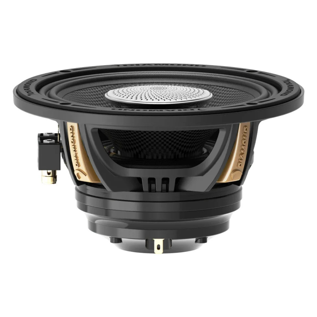 Diamond Audio MS652NEO4 6.5" Neodymium Hybrid Coaxial Speakers - 200 Watts Rms 4-ohm