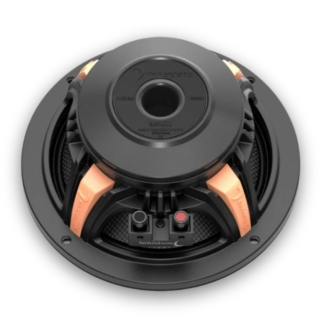 Diamond Audio MS65NEO 6.5" Neodymium Mid-Range Loudspeakers - 300 Watts Rms 4-ohm