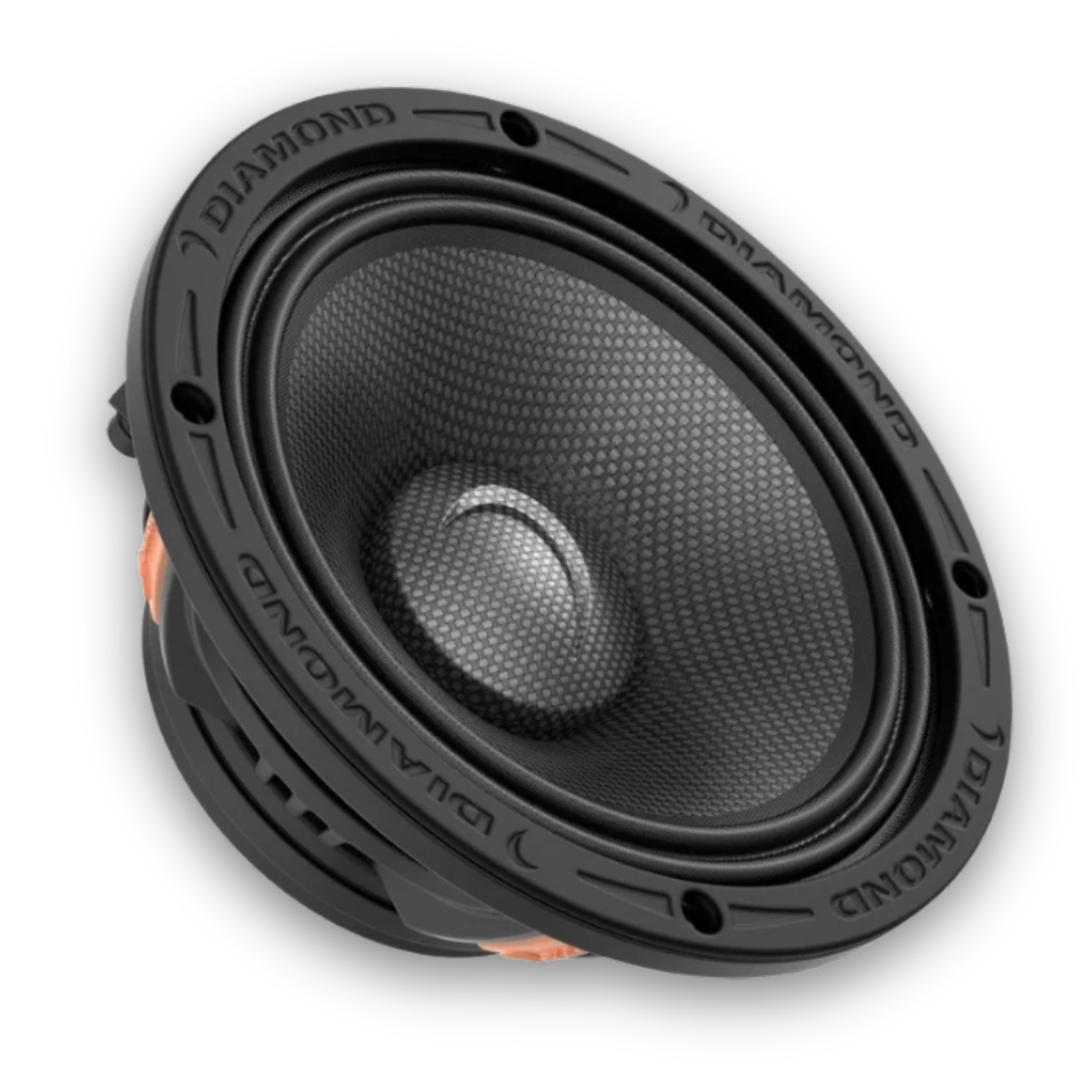 Diamond Audio MS65NEO 6.5" Neodymium Mid-Range Loudspeakers - 300 Watts Rms 4-ohm