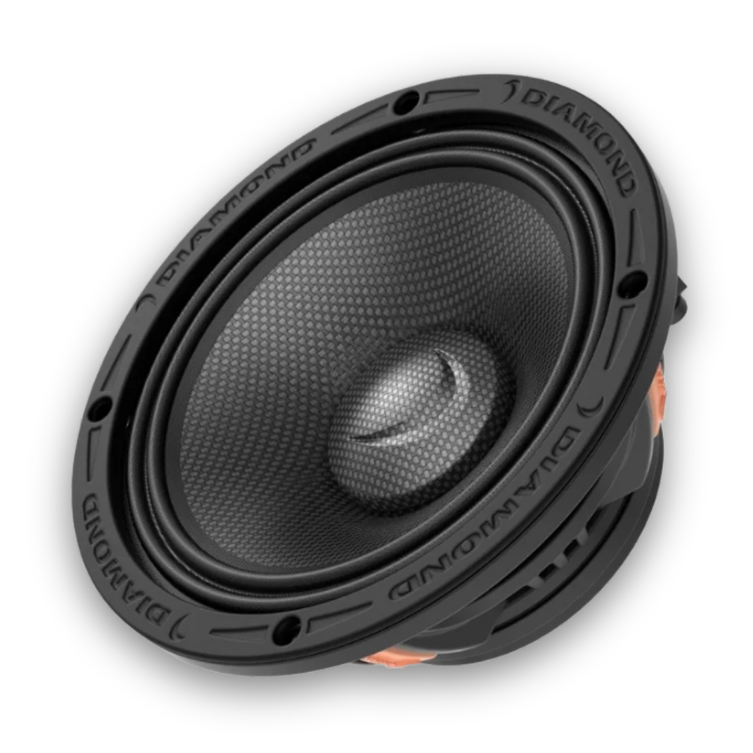 Diamond Audio MS65NEO 6.5" Neodymium Mid-Range Loudspeakers - 300 Watts Rms 4-ohm