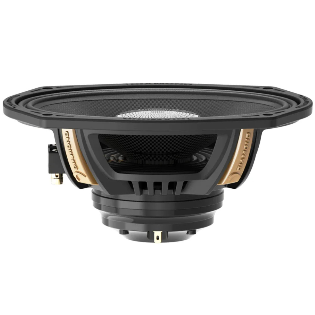 Diamond Audio MS692NEO4 6x9" Neodymium Hybrid Coaxial Speakers - 200 Watts Rms 4-ohm