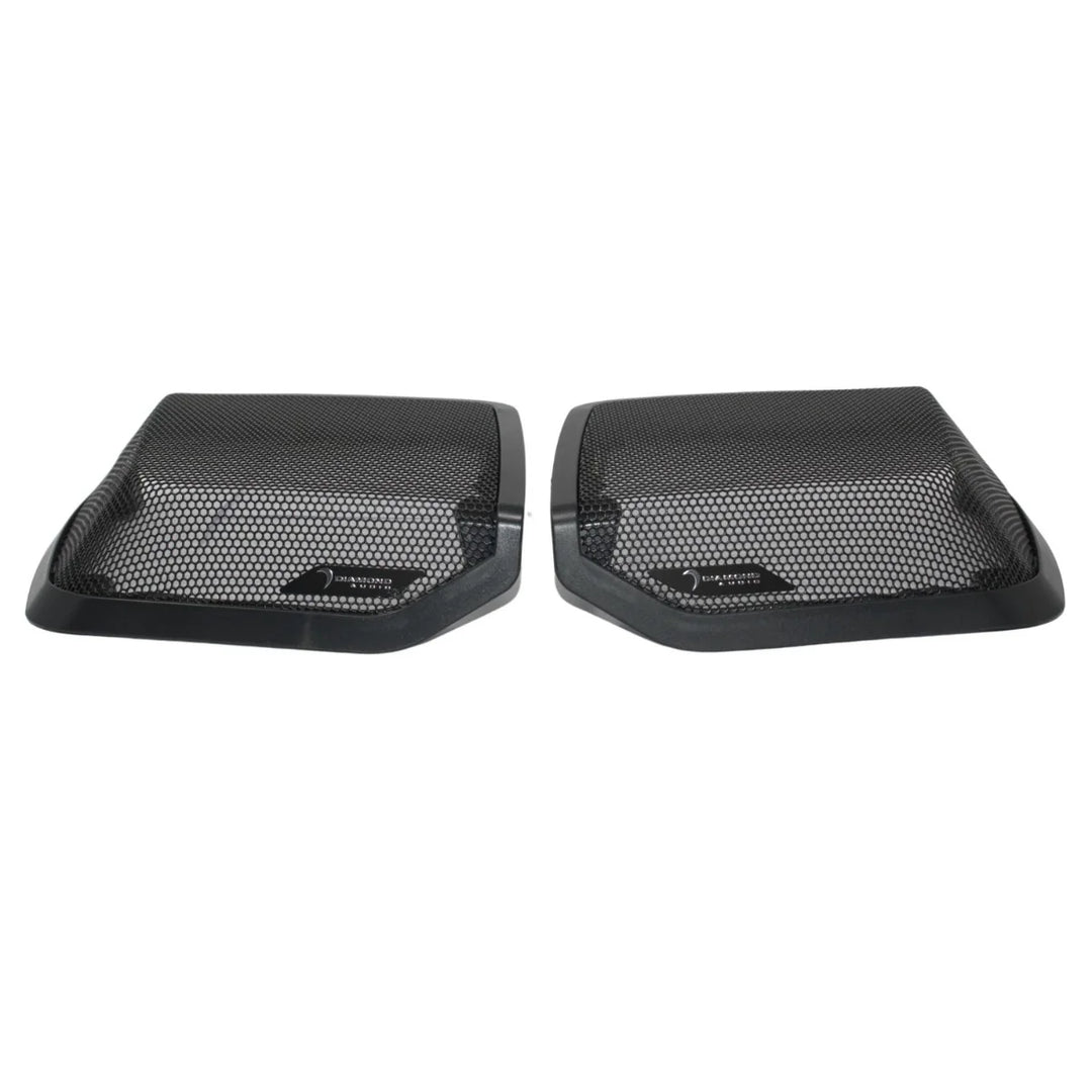 Diamond Audio Cut-In Lid Kit with MS694CX2 6x9" Coaxial Speakers - Fits 1998-2013 Harley Davidson