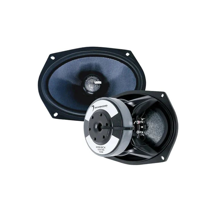 Diamond Audio Cut-In Lid Kit with MS69CX 6x9" Coaxial Speakers - Fits 2024-up Harley Davidson