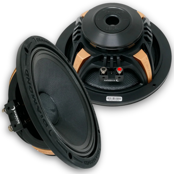 Diamond Audio MS8NEO 8" Neodymium Mid-Range Loudspeakers - 350 Watts Rms 4-ohm