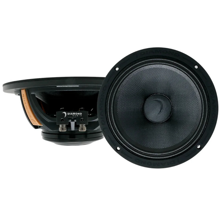 Diamond Audio MSMB84NEO 8" Neodymium Mid-Bass Loudspeakers - 350 Watts Rms 4-ohm