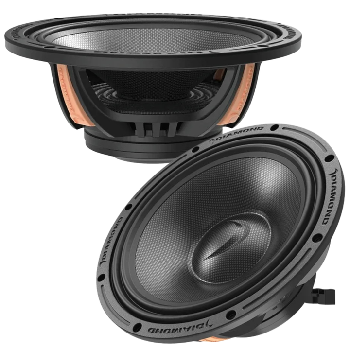 Diamond Audio MSMB84NEO 8" Neodymium Mid-Bass Loudspeakers - 350 Watts Rms 4-ohm