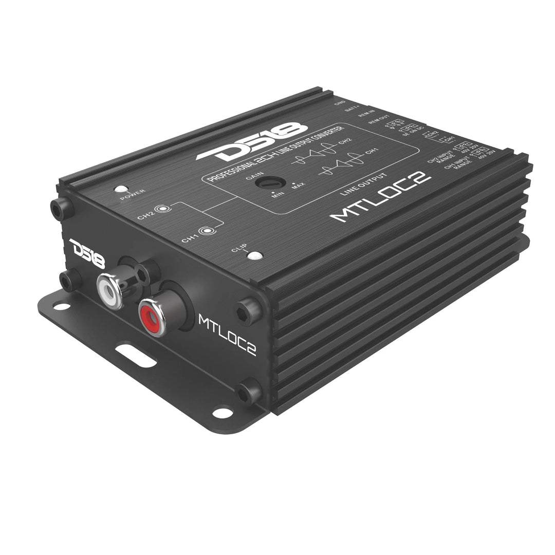 DS18 MTLOC2 2-Channel Line Output Converter with Remote Turn-On