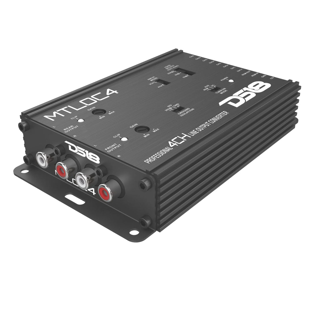 DS18 MTLOC4 4-Channel Line Output Converter with Remote Turn-On
