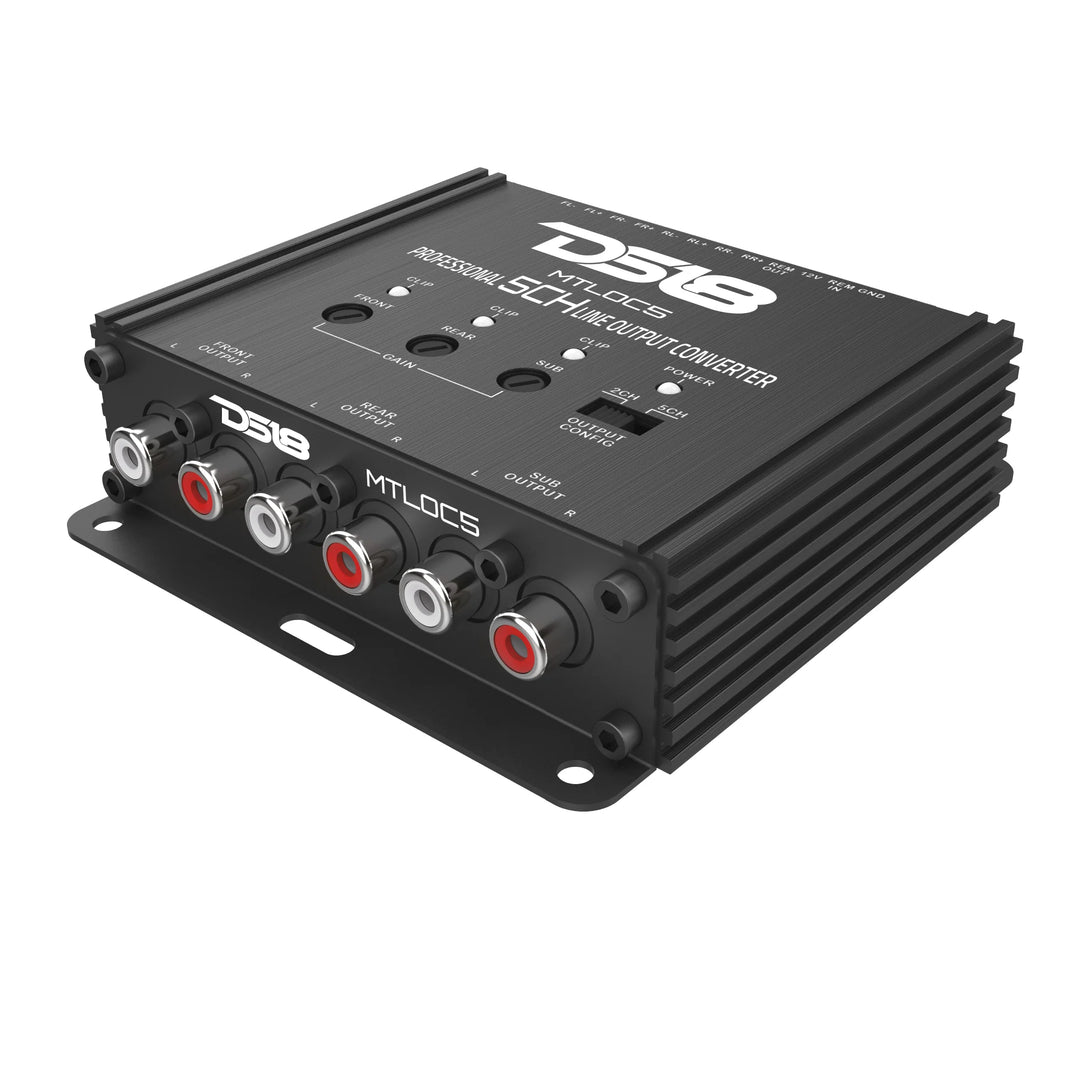 DS18 MTLOC5 5-Channel Line Output Converter with Remote Turn-On