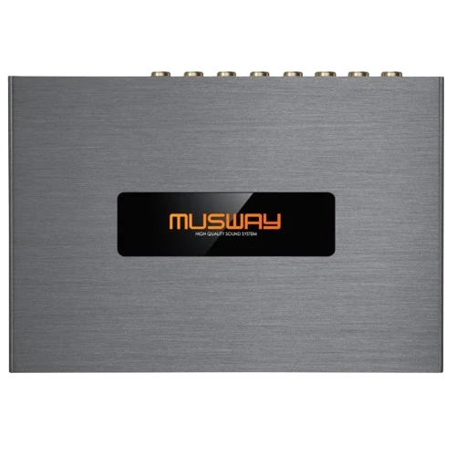 Musway DSP68 Advanced Digital Sound Processor with PC/APP Control - 6-Channel In and 8-Channel Out