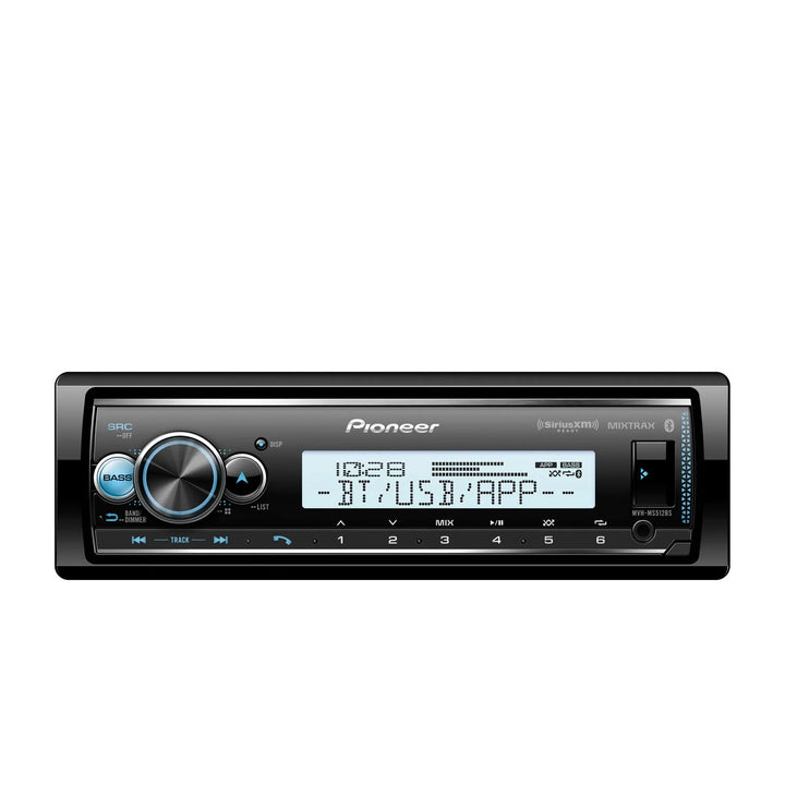 Pioneer MVH-MS512BS Marine Digital Media Receiver with Bluetooth, SmartSync and Alexa
