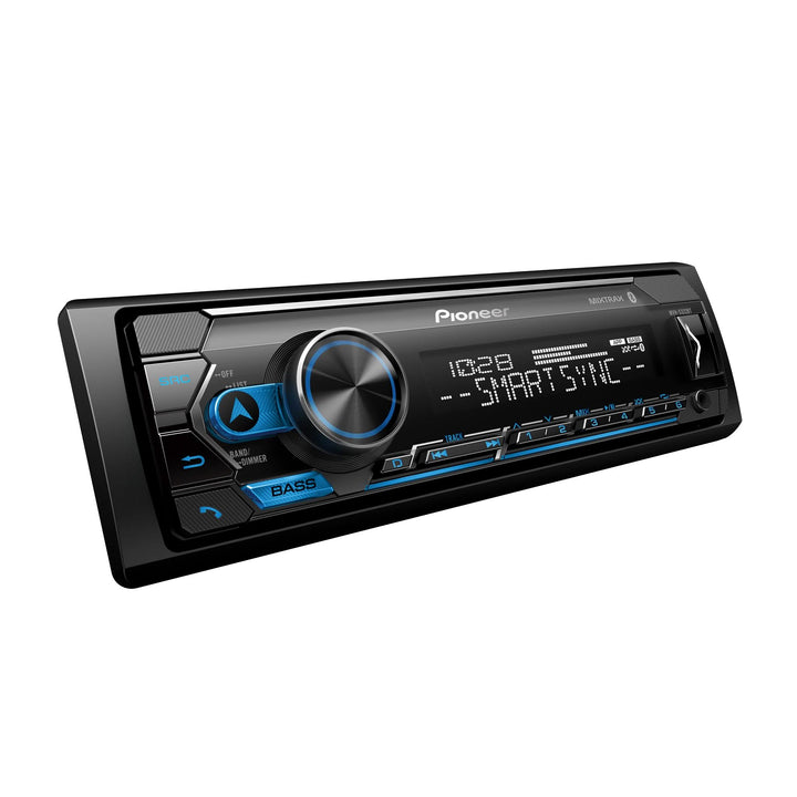 Pioneer MVH-S322BT Single-DIN Digital Media Receiver with Bluetooth, Alexa and 13-Band EQ
