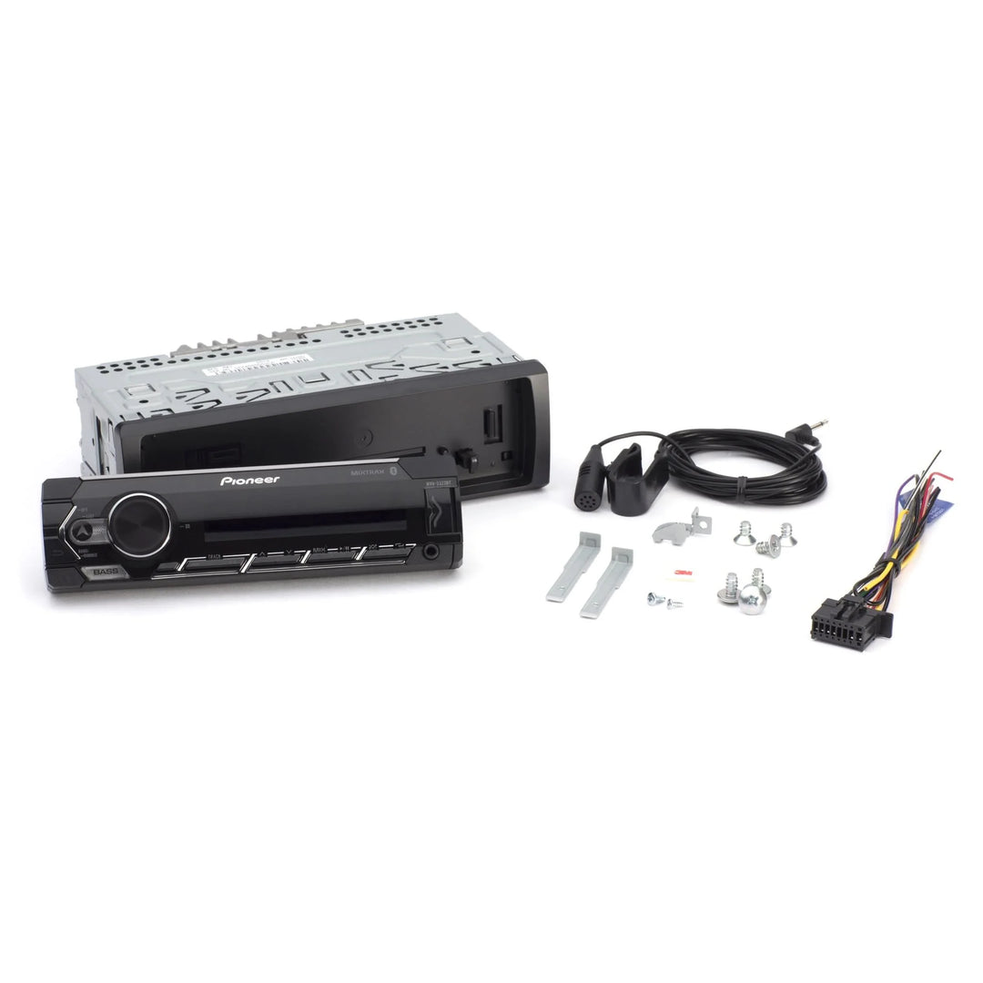 Pioneer MVH-S322BT Single-DIN Digital Media Receiver with Bluetooth, Alexa and 13-Band EQ