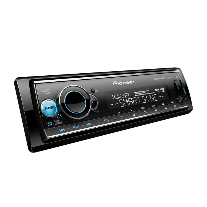 Pioneer MVH-S522BS Single-Din Digital Media Receiver with Bluetooth, SmartSync and SiriusXM-Ready