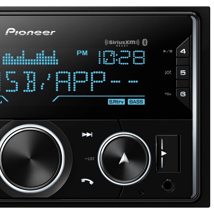 Pioneer MVH-S622BS Double-Din Digital Media Receiver with Bluetooth, Alexa & Smart Sync