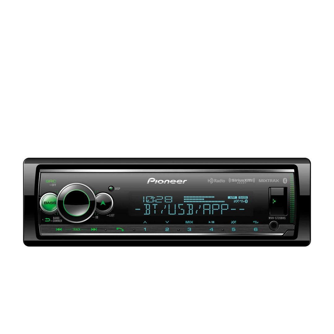 Pioneer MVH-S720BHS Digital Media Receiver with HD Radio, Bluetooth & SiriusXM Ready