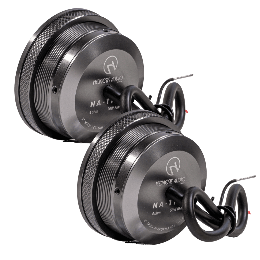 Nemesis Audio NA-1TW 2" High-Performance Dome Tweeters - 50 Watts Rms 4-ohm