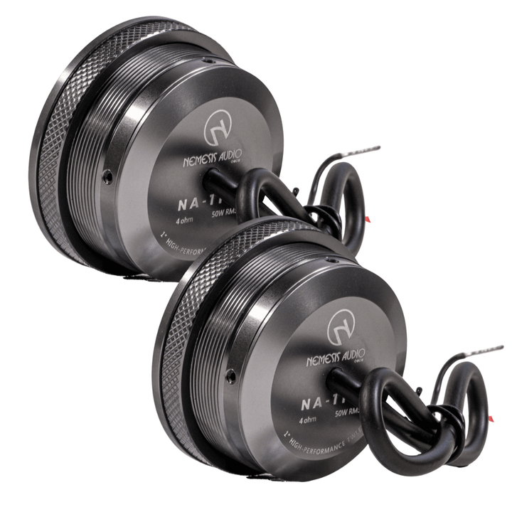 Nemesis Audio NA-1TW 2" High-Performance Dome Tweeters - 50 Watts Rms 4-ohm