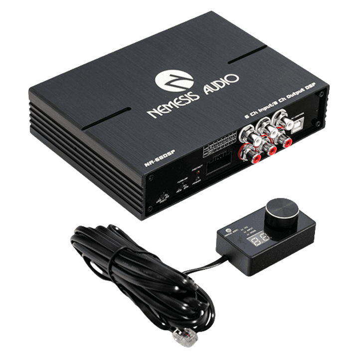 Nemesis Audio NA-68DSP High-Resolution Digital Signal Processor with Bluetooth and App Control - 6-Channel In and 8-Channel Out