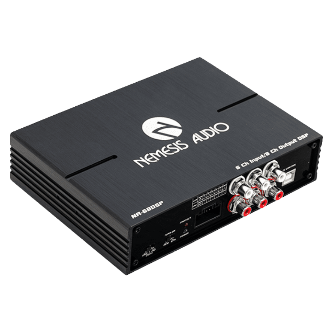 Nemesis Audio NA-68DSP High-Resolution Digital Signal Processor with Bluetooth and App Control - 6-Channel In and 8-Channel Out