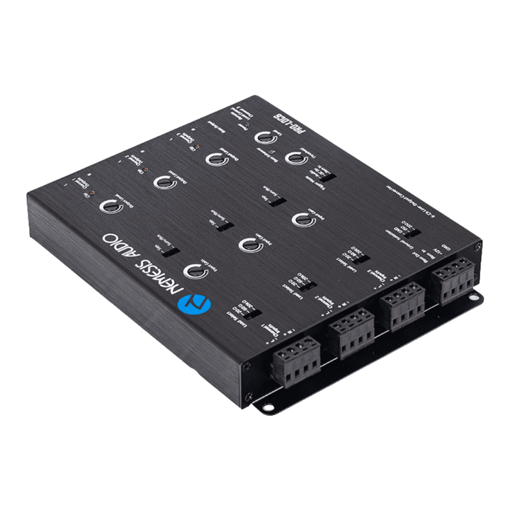 Nemesis Audio NA-LOC6 6-Channel Active Line Output Converter with Auto Turn-on, Load Resistors and Wired Bass Knob