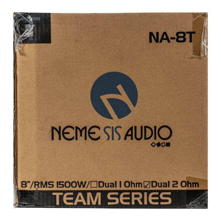 Nemesis Audio NA-T8 Team-Series 8" Subwoofer - 1500 Watts Rms Dual 1-ohm or 2-ohm