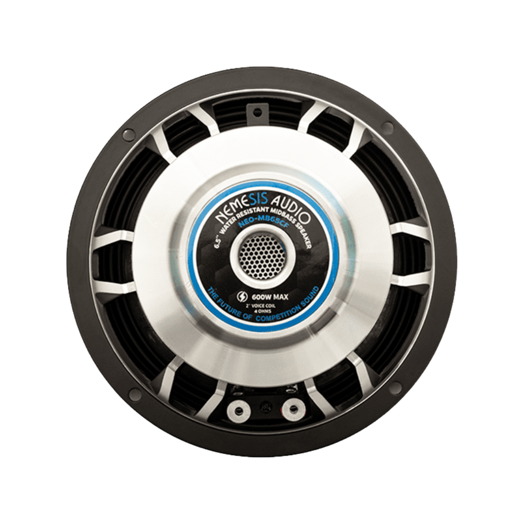 Nemesis Audio NEO-MB65CF 6.5" Water Resistant Neodymium Mid-Bass Loudspeaker - 300 Watts Rms 4-ohm