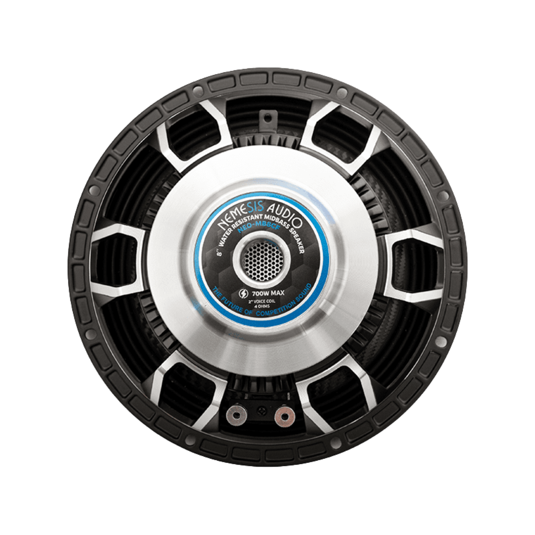 Nemesis Audio NEO-MB8CF 8" Water Resistant Neodymium Mid-Bass Loudspeaker - 350 Watts Rms 4-ohm