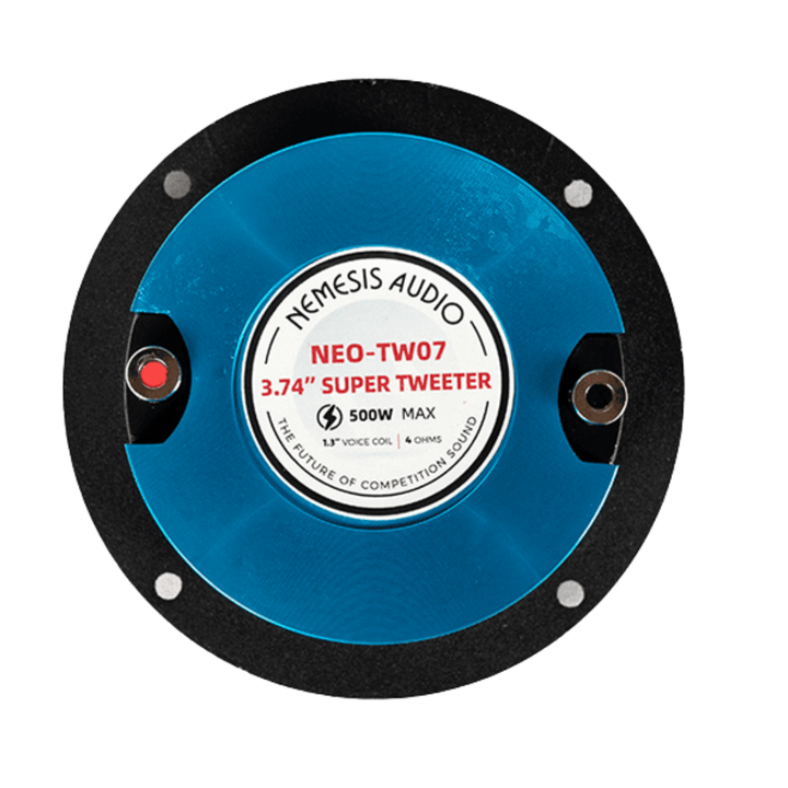 Nemesis Audio  NEO-TW07 3.74" Neodymium Bullet Super Tweeters - 250 Watts Rms 4-ohm