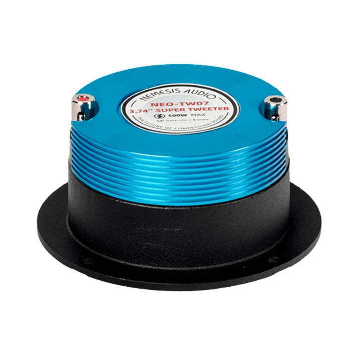 Nemesis Audio  NEO-TW07 3.74" Neodymium Bullet Super Tweeters - 250 Watts Rms 4-ohm