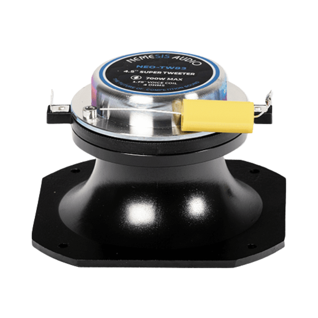 Nemesis Audio  NEO-TW83 4.5" Neodymium Bullet Super Tweeters - 350 Watts Rms 4-ohm