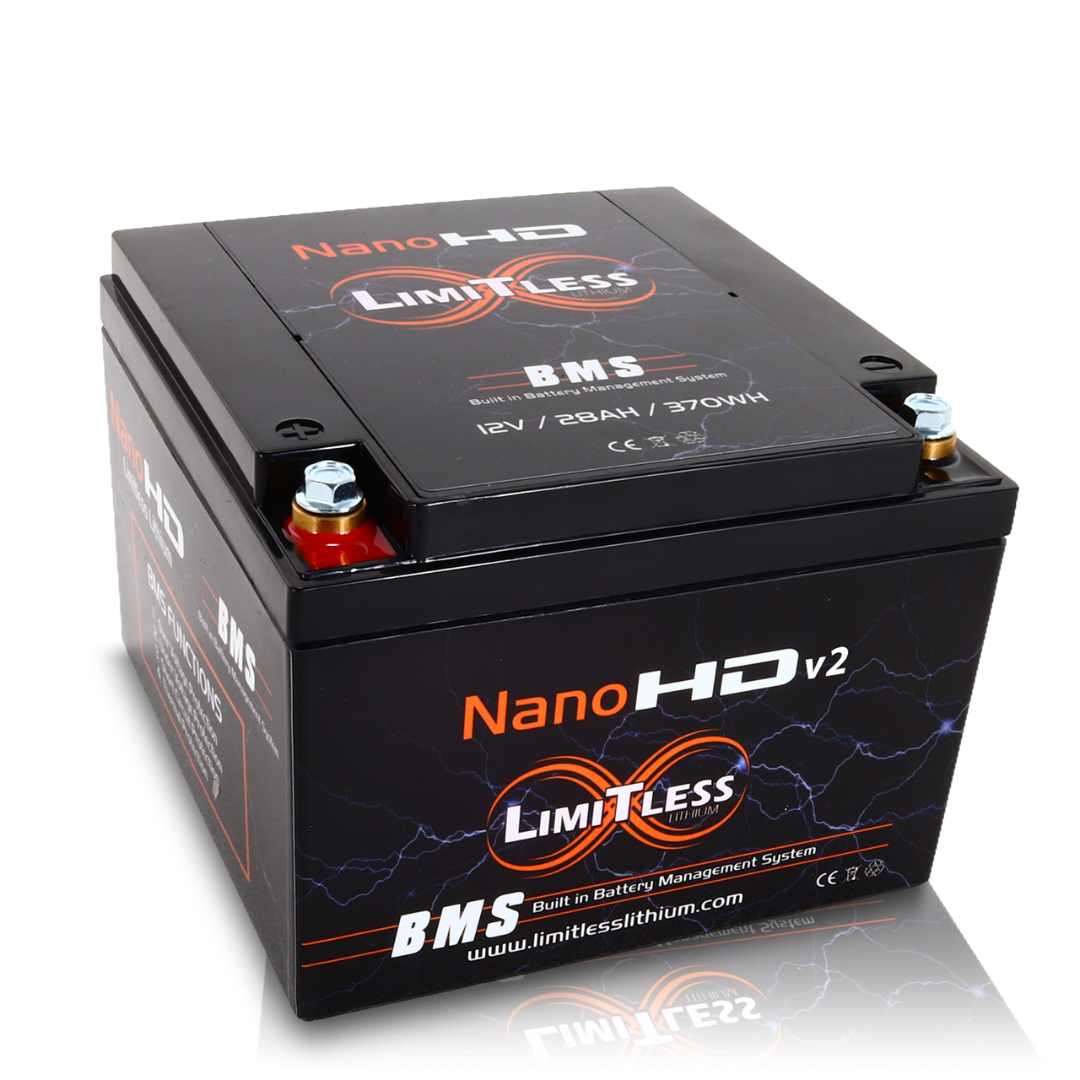 Limitless NHD-30AH Lithium Battery for Motorcycles & Powersports