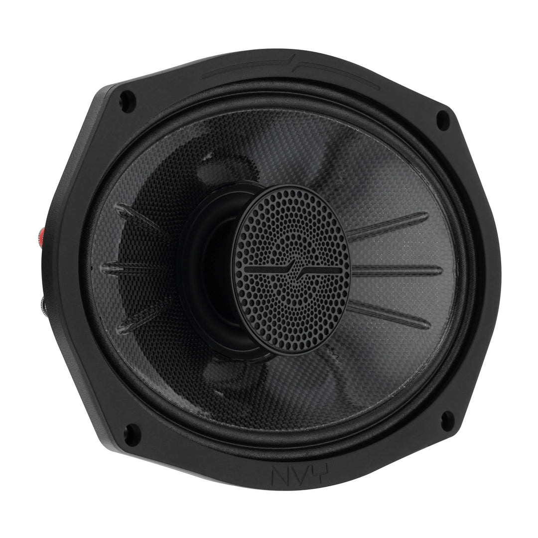 DS18 NVY-69HDCFSL 6x9” Slim Hybrid Coaxial Loudspeakers - 250 Watts Rms