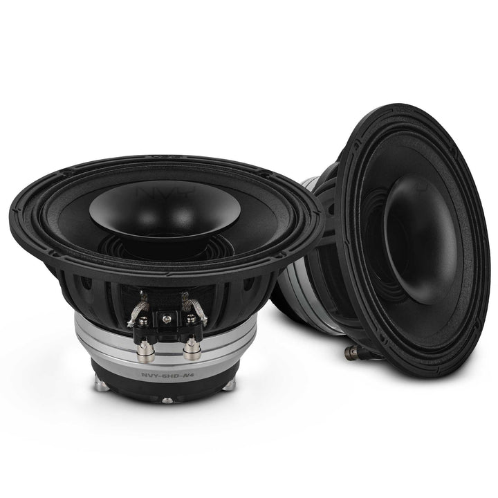 DS18 NVY-6HD-N4 6.5" Neodymium Marine Hybrid Loudspeakers - 250 Watts Rms 4-ohm