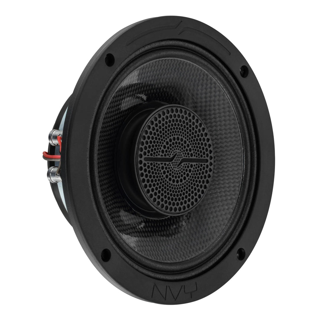 DS18 NVY-6HDCFSL 6.5” Slim Hybrid Coaxial Loudspeakers - 250 Watts Rms