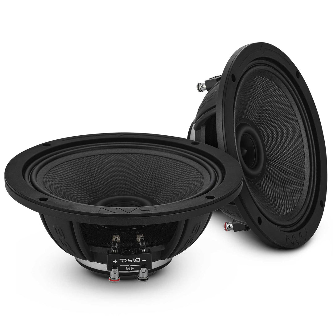 DS18 NVY-8CKEVLAR-N4 8” Neodymium Coaxial Loudspeakers - 250 Watts Rms 4-Ohm